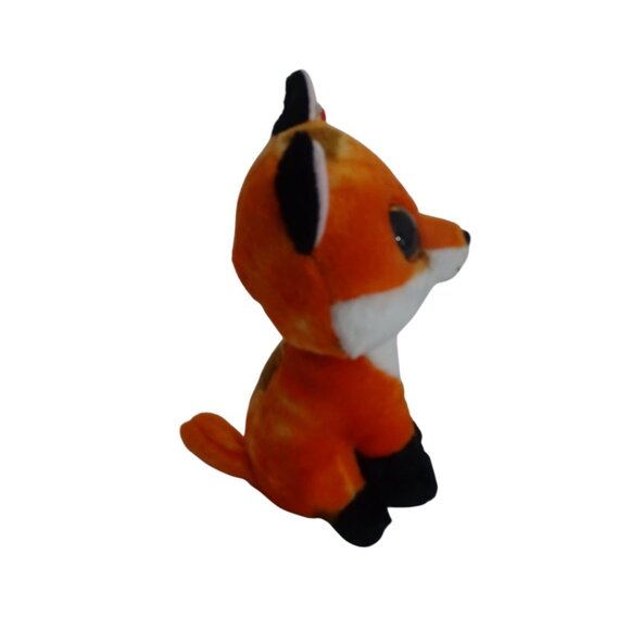 Ty Beanie Boo Meadow Fox Glitter Eyes Stuffed Animal Plush Soft Toy 7" Hang Tags - Picture 3 of 12